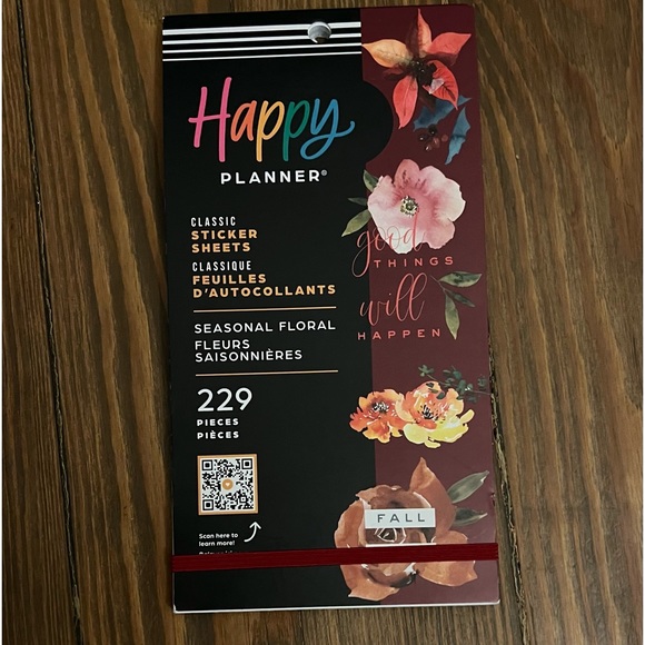 The Happy Planner | Office | The Happy Planner Seasonal Florals Value ...